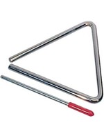 Hayman triangel 6" - verchroomd - met klopper - diameter: 8 mm.