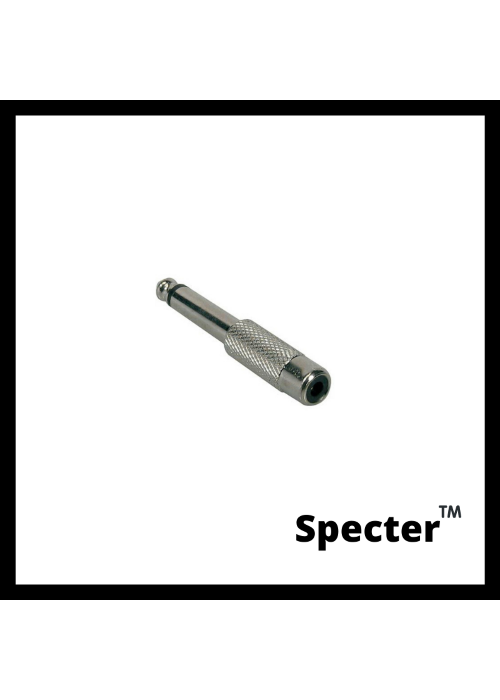 Specter Specter verloopplug tulp naar jack / rca naar jack mono