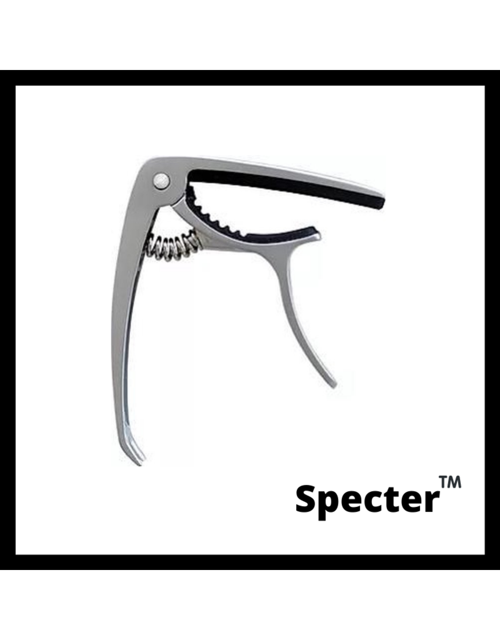 specter Specter Capo voor Akoestische/Elektrische Gitaar  - Gitaar - Muziek - Instrument - Akoestisch - Elektrisch