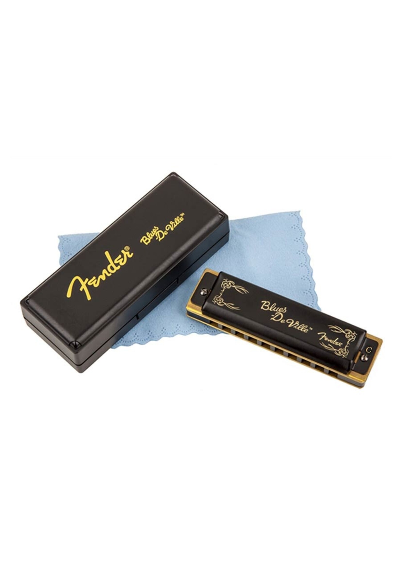 Fender Mondharmonica Blues DeVille Fender PRO toonsoort C
