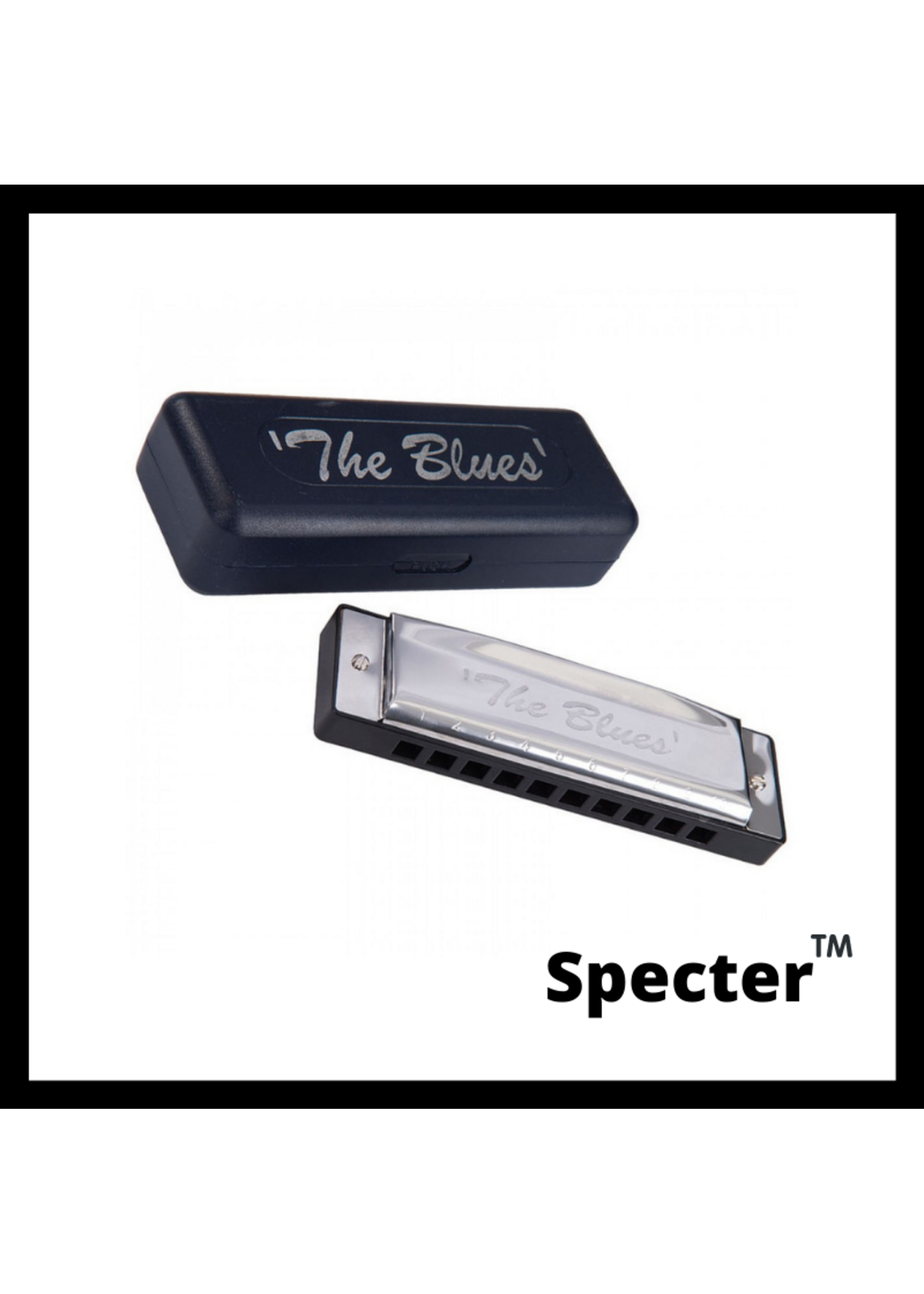 specter Specter Blues Mondharmonica Toonsoort C