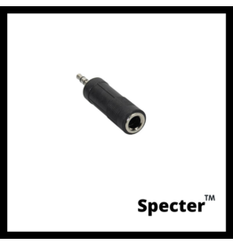 Specter Specter Verloopplug 6.3mm Jack naar Mini Jack