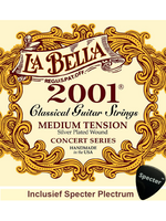 La Bella La Bella Pro 2001 Gitaarsnaren Voor De Klassieke Gitaar Met Specter Plectrum | Snarenset | Klassiek | Nylon