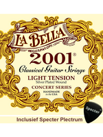 La Bella La Bella Pro 2001 Gitaarsnaren Voor De Klassieke Gitaar Met Specter Plectrum | Snarenset | Klassiek | Nylon
