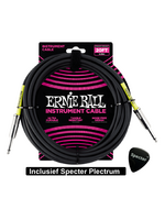 Ernie Ball Ernie Ball Gitaarkabel 6 Meter Met Specter Plectrum | Gitaarkabel | Instrumentkabel