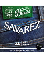 Savarez Savarez A130XL Premium Gitaarsnaren Voor De Akoestische Gitaar Met Specter Plectrum | Snarenset | Akoestisch | Stalen Snaren