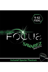 Savarez Savarez F50XL Focus Premium Gitaarsnaren Voor De Elektrische Gitaar Met Specter Plectrum | Snarenset | Elektrisch | Stalen Snaren