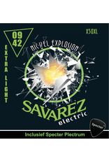 Savarez Savarez X50XL Premium Gitaarsnaren Voor De Elektrische Gitaar Met Specter Plectrum | Snarenset | Elektrisch | Stalen Snaren