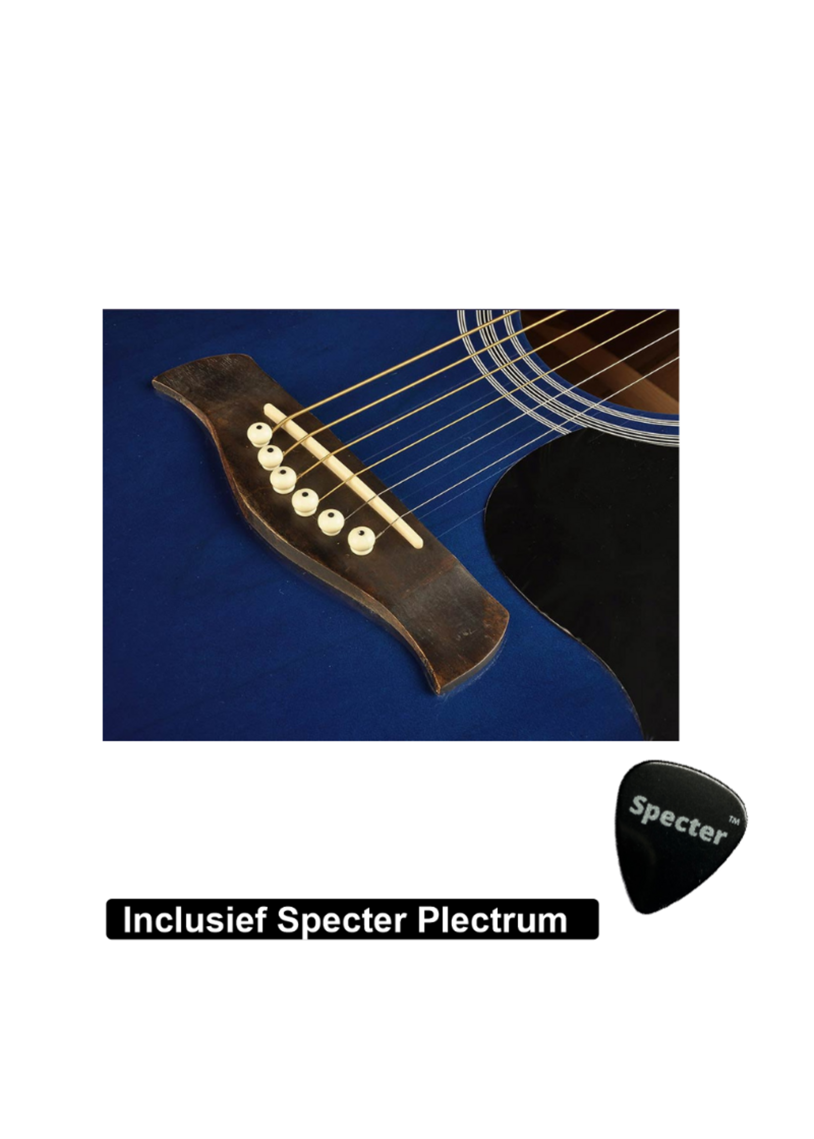 Richwood  Akoestische Gitaar Artist Series met Plectrum | Gitaar | Akoestisch | Gitaar met accessoires