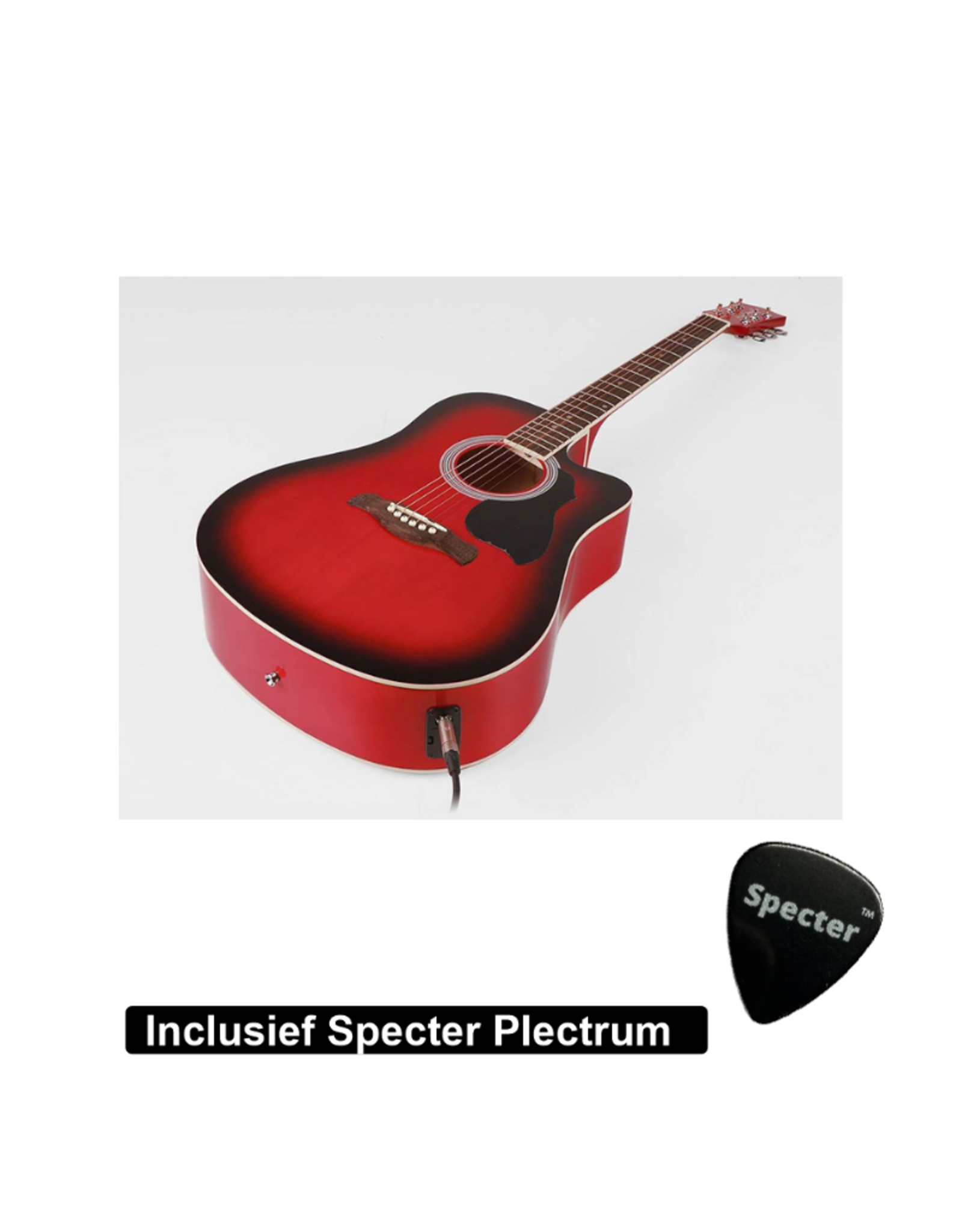 uitvegen Jong focus Semi Akoestische Elektrische Gitaar Artist Series met Plectrum | Ingebouwde  Tuner / Stemapparaat | Gitaar | Akoestisch | Elektrisch |Gitaar met  accessoires - Muziekhuis Hidding