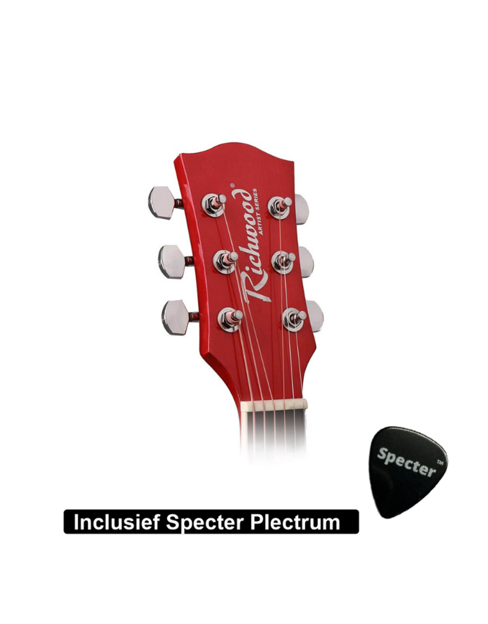 uitvegen Jong focus Semi Akoestische Elektrische Gitaar Artist Series met Plectrum | Ingebouwde  Tuner / Stemapparaat | Gitaar | Akoestisch | Elektrisch |Gitaar met  accessoires - Muziekhuis Hidding