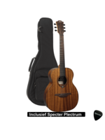 lag Lag Akoestische Gitaar Tramontane Travel Khaya Met Gitaarhoes en Plectrum | Lag | Akoestische Gitaar