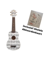 Nootjes Ukelele Met Handige Akkoordenkaart