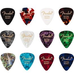 Fender Fender Plectrum Celluloid Medley Plectrums 12 stuks