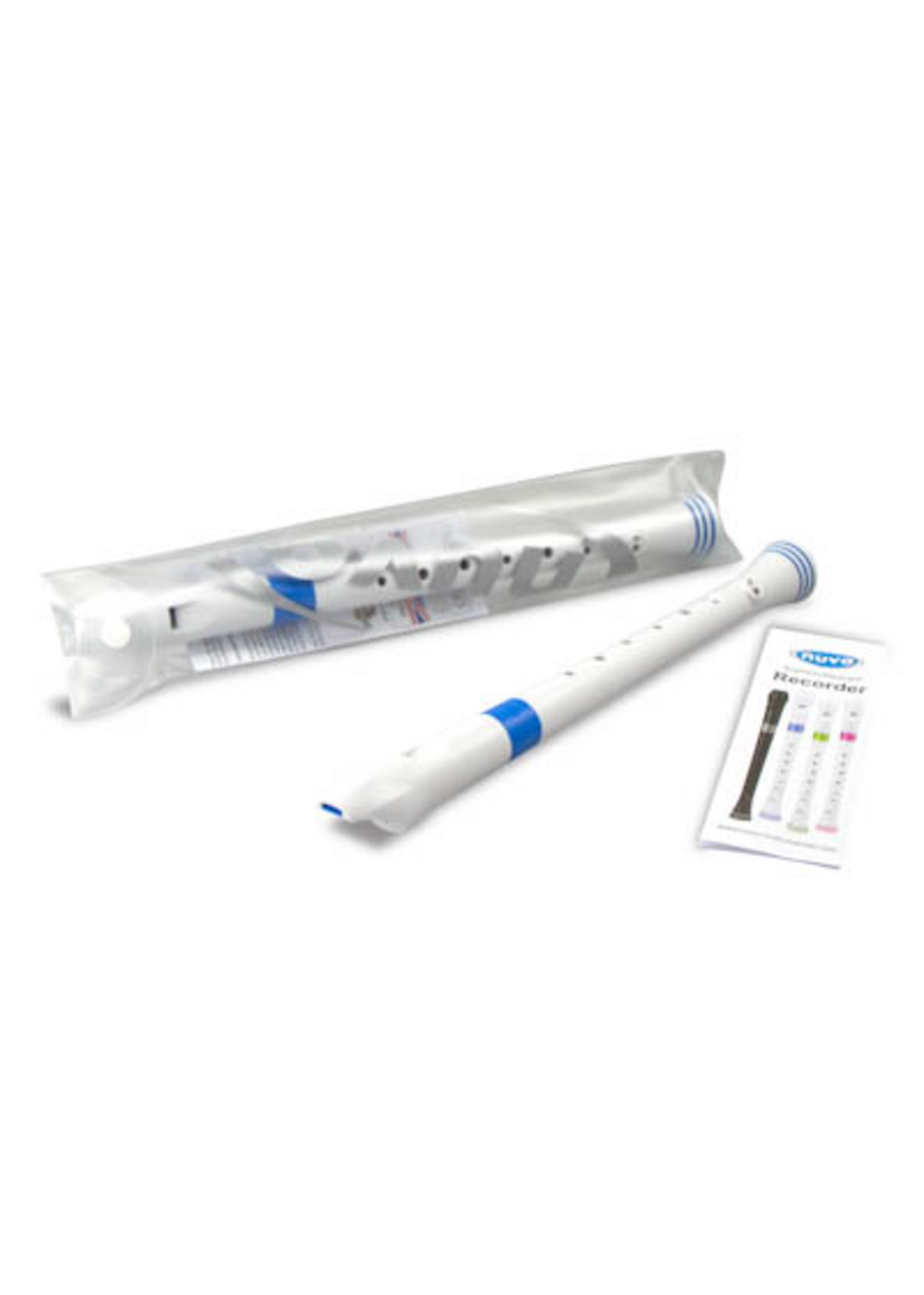 Nuvo Nuvo Professionele Sopraan Blokfluit van Duitse Kwaliteit Wit