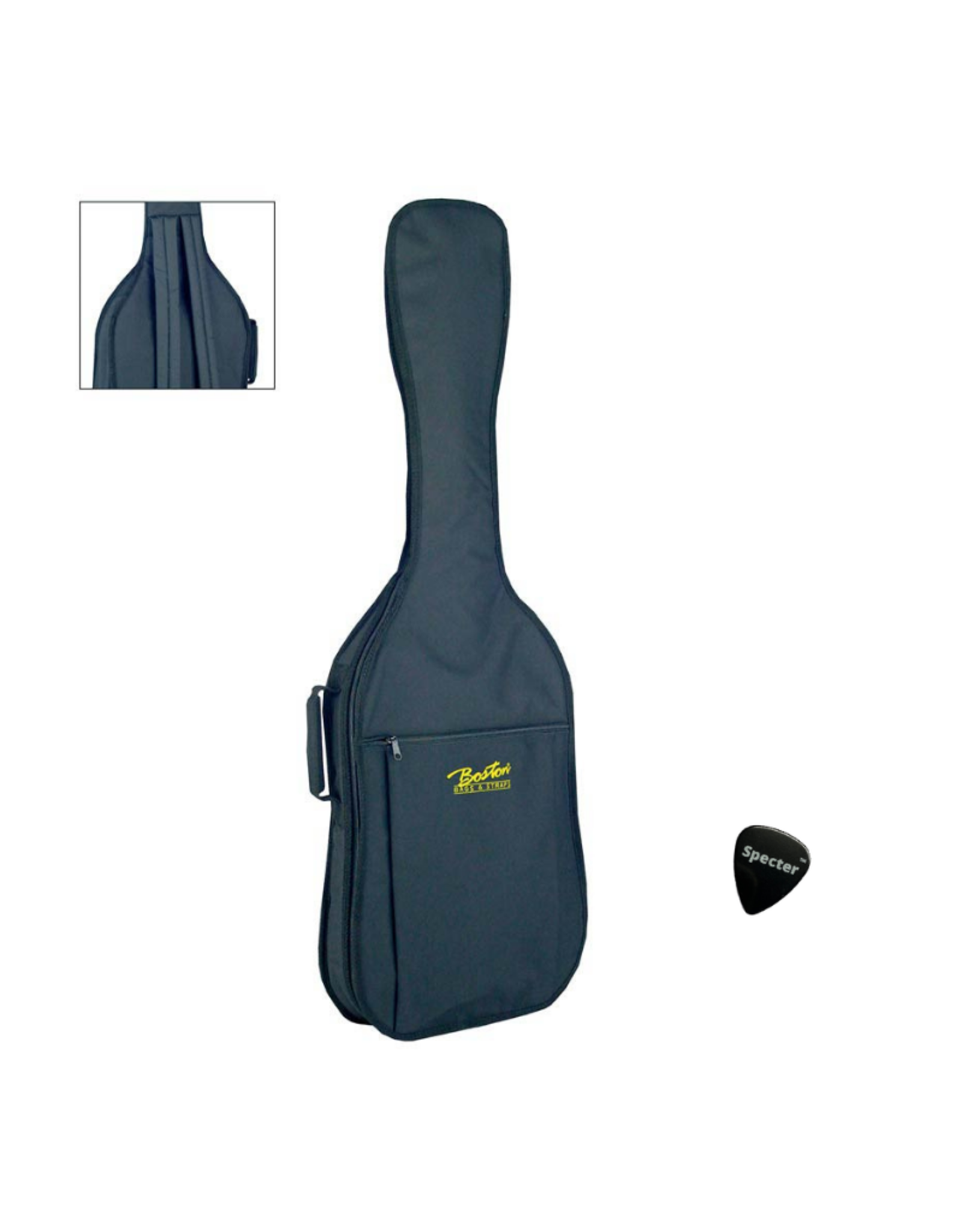 boston Boston gigbag voor basgitaar inclusief plectrum