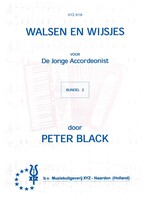Peter Black Walsen en Wijsjes voor de jonge accordeonist bundel 2