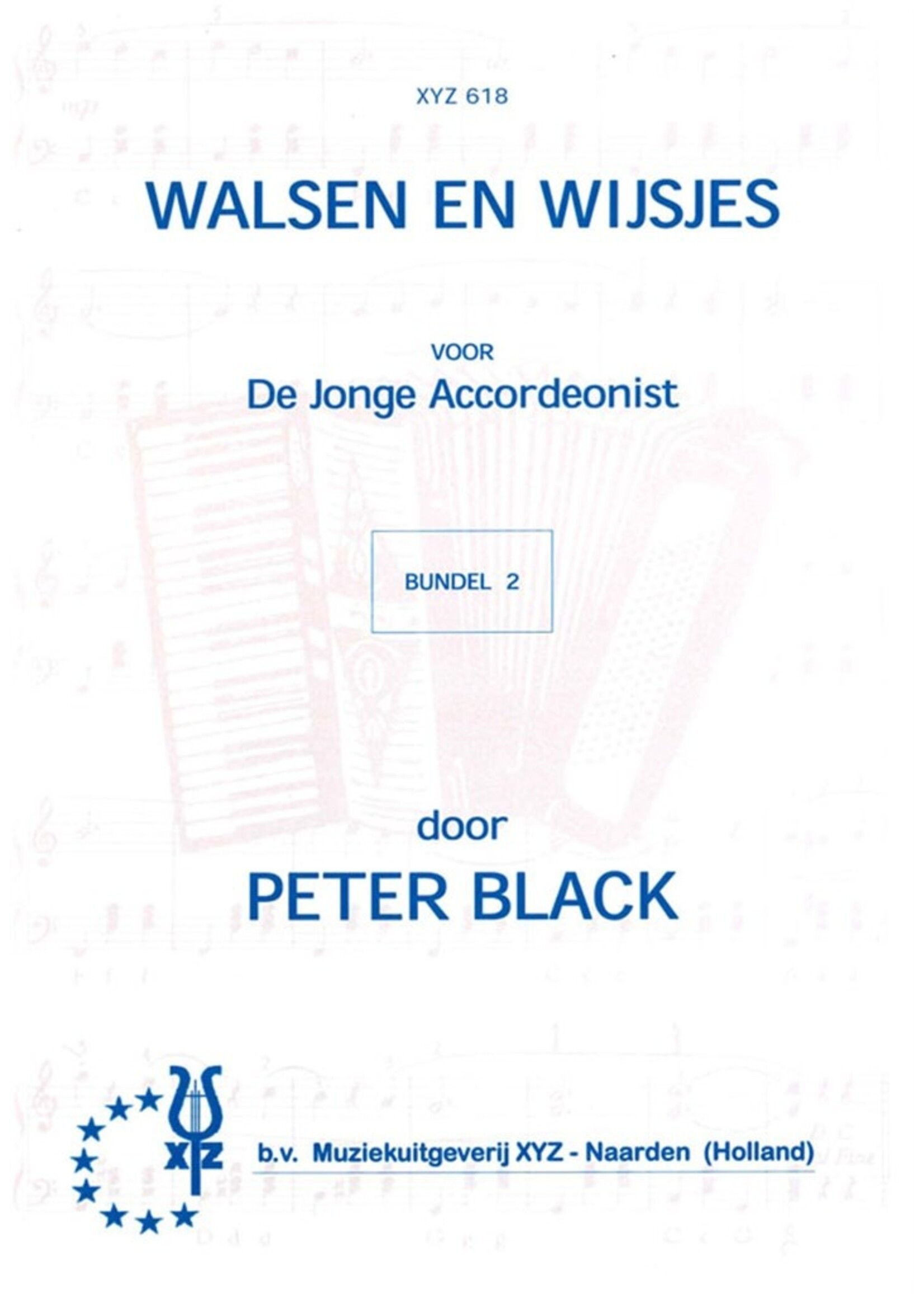 Peter Black Walsen en Wijsjes voor de jonge accordeonist bundel 2