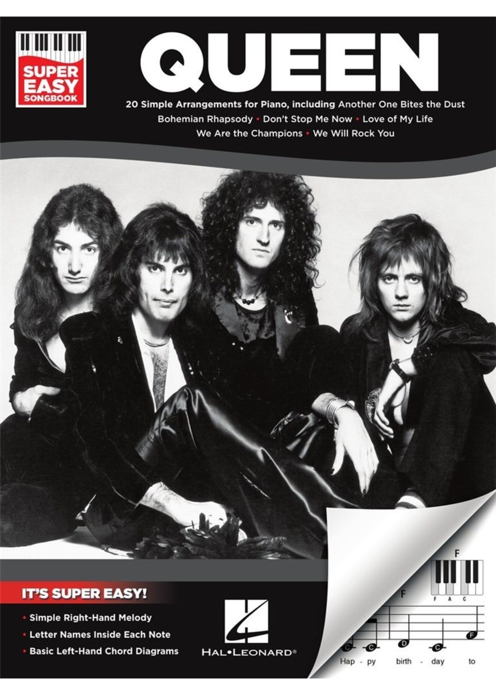 Hall Leonard QUEEN - SUPER EASY SONGBOOK