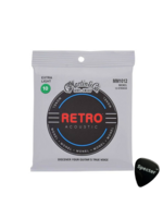 Martin & Co MM1012 |Martin Retro Acoustic snarenset akoestisch 12 Snarig Met Specter Plectrum