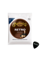 Martin & Co MTR13 |Martin Retro Acoustic snarenset akoestisch Tony Rice Signature met Specter Plectrum