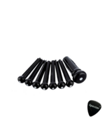 Fender Fender Brugpin Set Voor De Akoestische Gitaar Met Specter Plectrum - Brugpin set - Brugpen Set