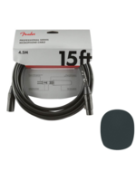 Fender Fender Professional Series Microfoon Kabel XLR 4.5M Met Specter Windkap