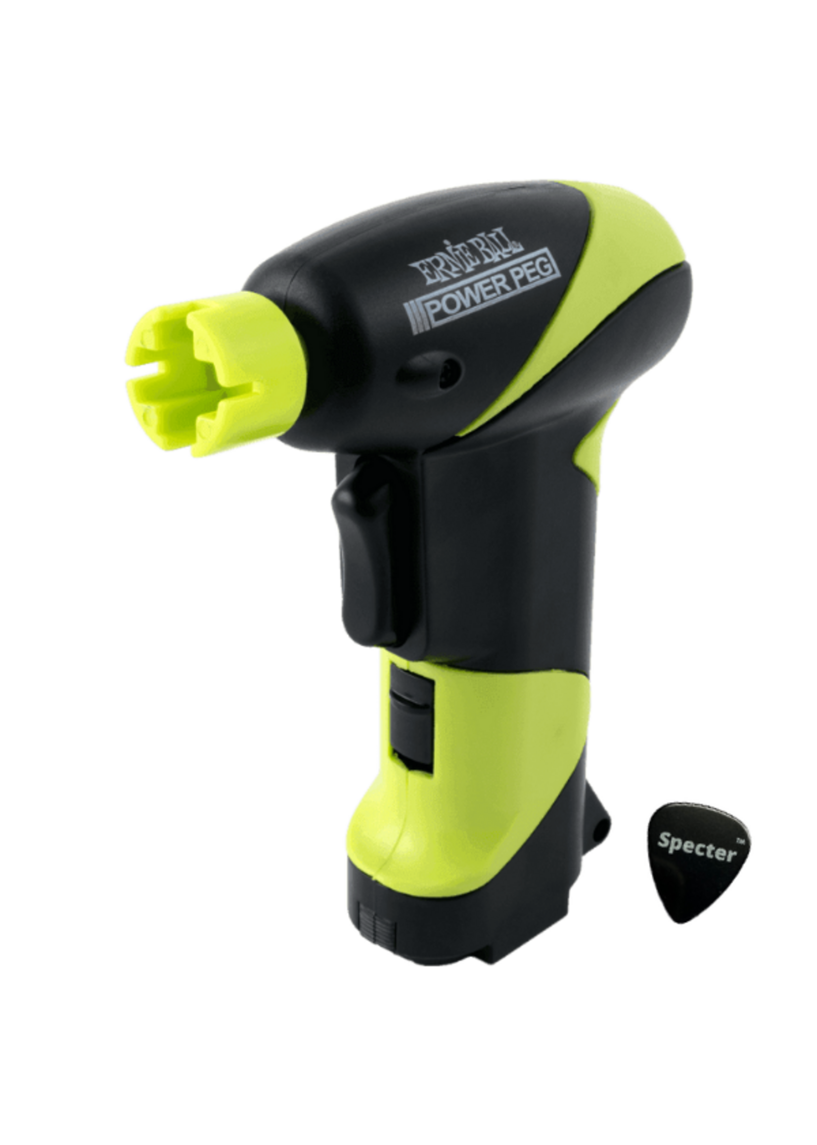 Ernie Ball Ernie Ball Powerpeg Elektrische Snarenwinder met Specter Plectrum