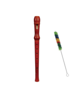 Meinel Meinel Sopraan Blokfluit Hout Met Specter Borstel - Houten Blokfluit