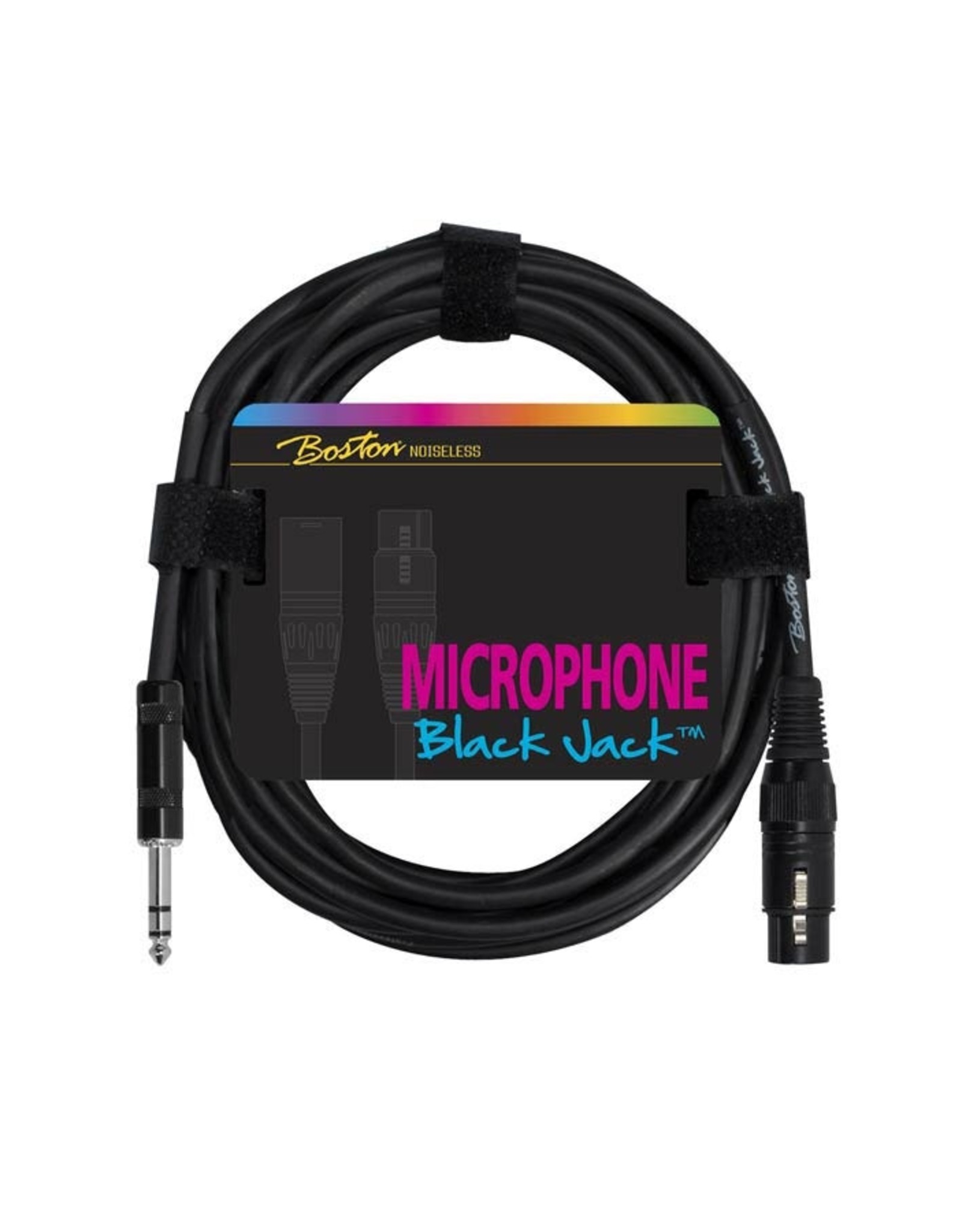 boston Boston Black Jack microfoonkabel xlr jack 5 Meter