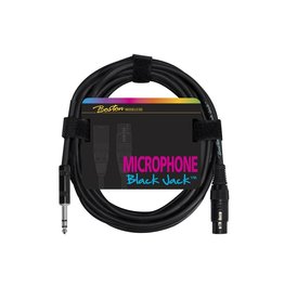 boston Boston Black Jack microfoonkabel xlr jack 5 Meter