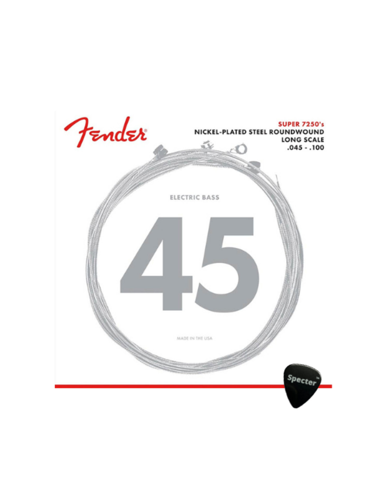 Fender F-7250ML |Fender Super 7250s snarenset elektrische basgitaar