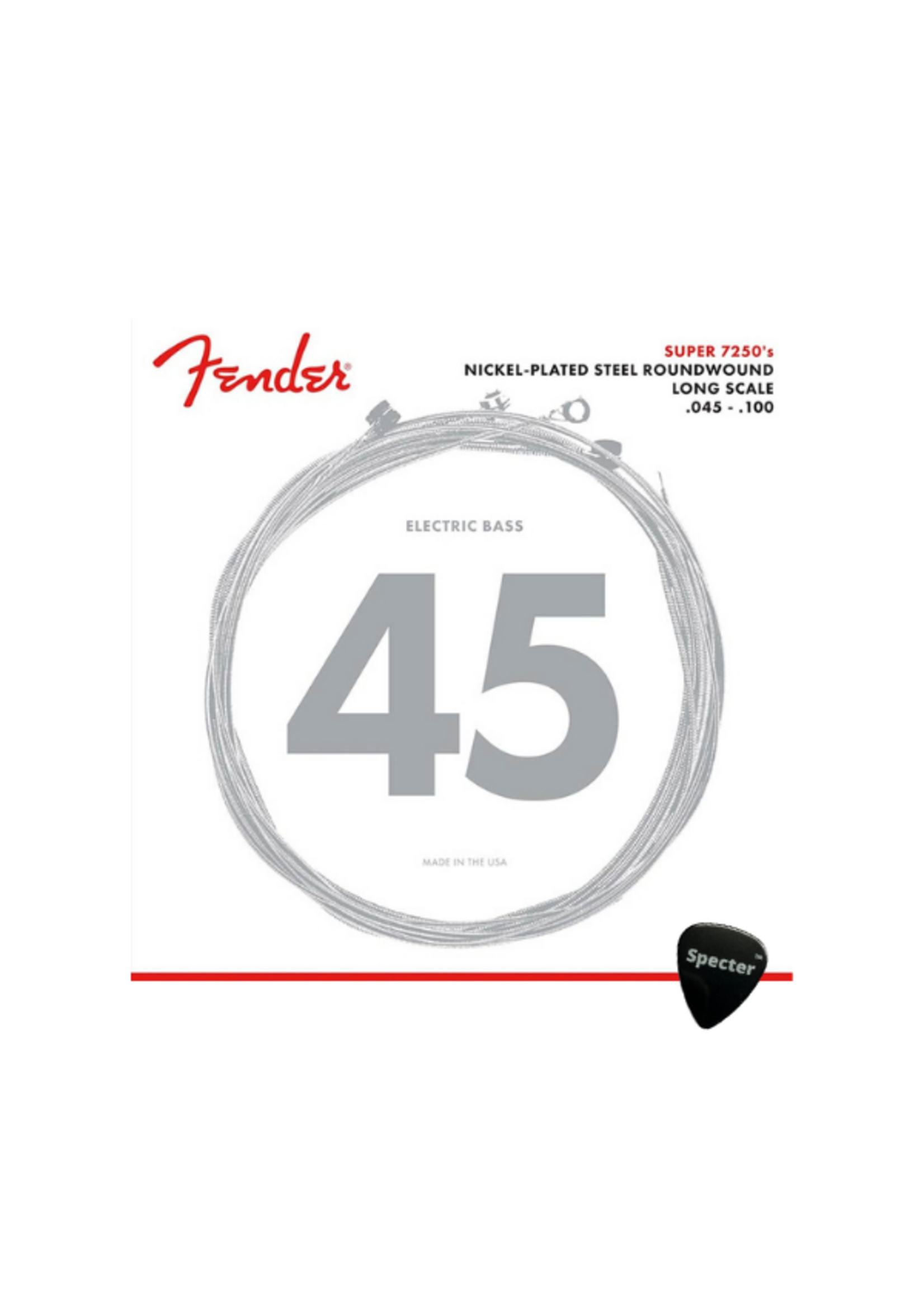 Fender F-7250ML |Fender Super 7250s snarenset elektrische basgitaar