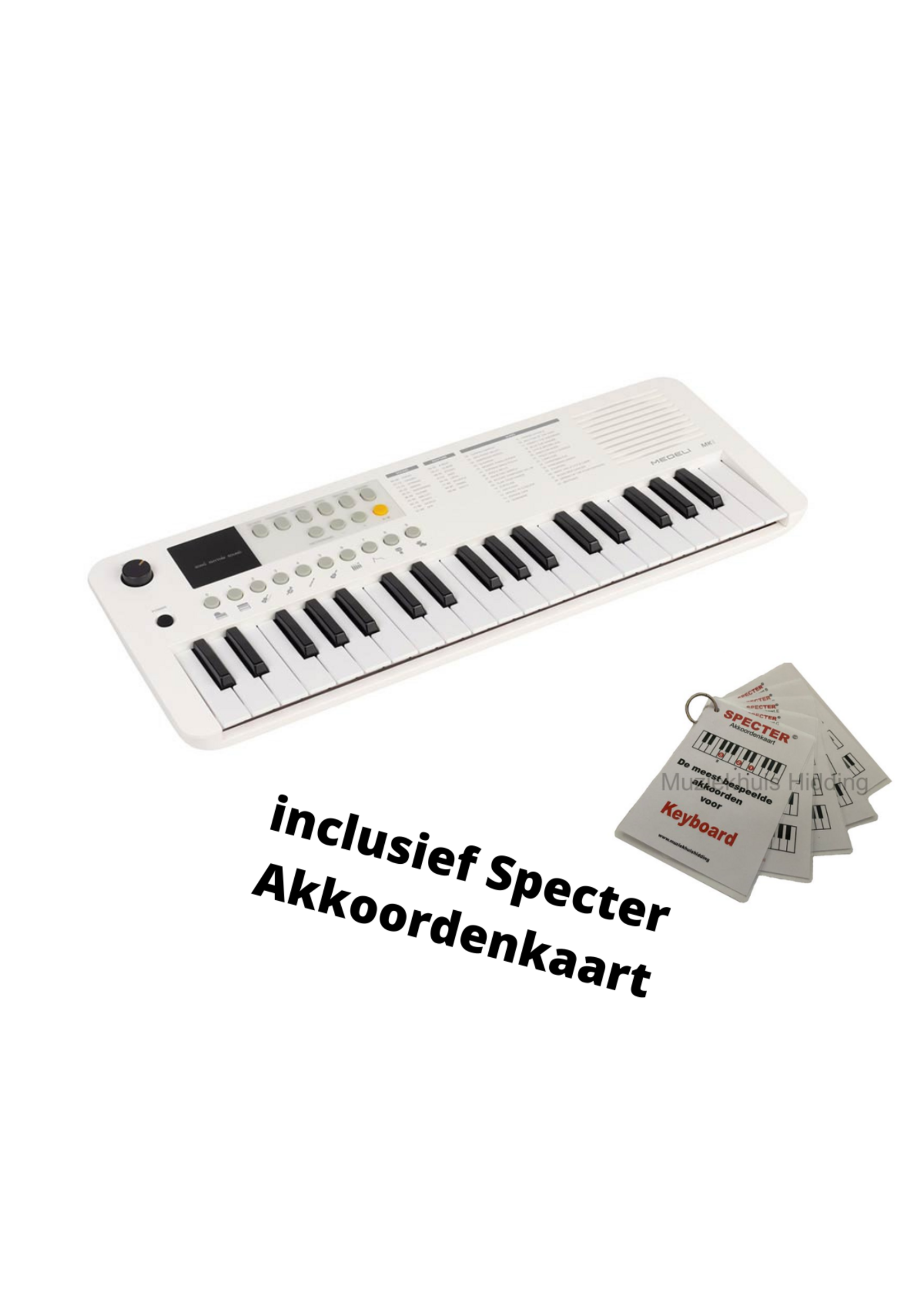 Medeli Medeli Nebula Mini Size Keyboard | 37 Toetsen | Met Specter Akkoordenkaart | Draadloos