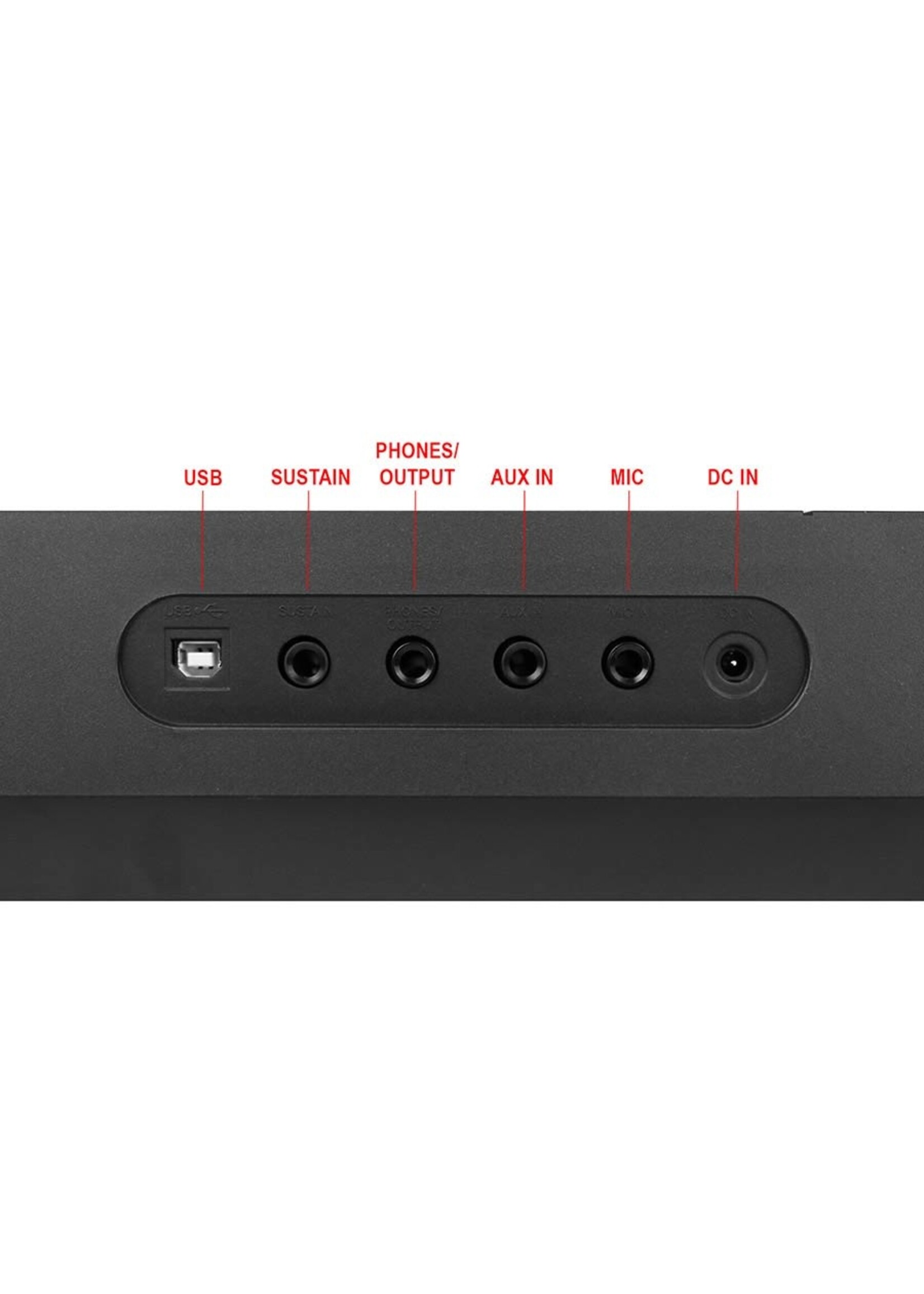 Medeli  Medeli Keyboard |  Millenium Serie IK100 | Met Specter Akkoordenkaart