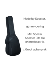 Specter Specter Elektrische Gitaartas - 15mm Voering - 1 Opbergvak - Ultra Sterke Rits - Gitaarhoes - Gigbag