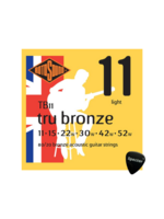 rotosound Rotosound Snarenset Akoestische Gitaar Met Specter Plectrum - 011 - 052 Set - Gitaar Snaren