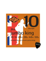 rotosound Rotosound Jumbo Snarenset  Akoestische Gitaar Met Specter Plectrum - 010 - 050 Set - Gitaar Snaren