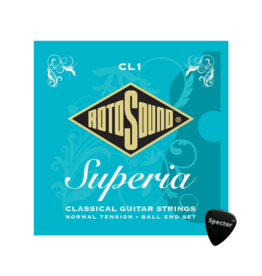 rotosound Rotosound Superia Snarenset Klassieke Gitaar Met Specter Plectrum - 028 - 045 Set - Gitaar Snaren Klassieke Gitaar