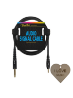 Boston  Boston audio signaalkabel - Grote Jack naar Mini Jack Stereo Met Specter Sleutelhanger