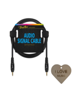 Boston  Boston Professionele AUX kabel - Aux Kabel 3 Meter - Mini Jack met Sleutelhanger