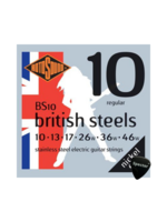 rotosound Rotosound British Steel Snarenset Elektrische Gitaar Met Specter Plectrum - 010 - 046 Set - Gitaar Snaren