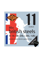 rotosound Rotosound British Steel Snarenset Elektrische Gitaar Met Specter Plectrum - 011 - 048 Set - Gitaar Snaren