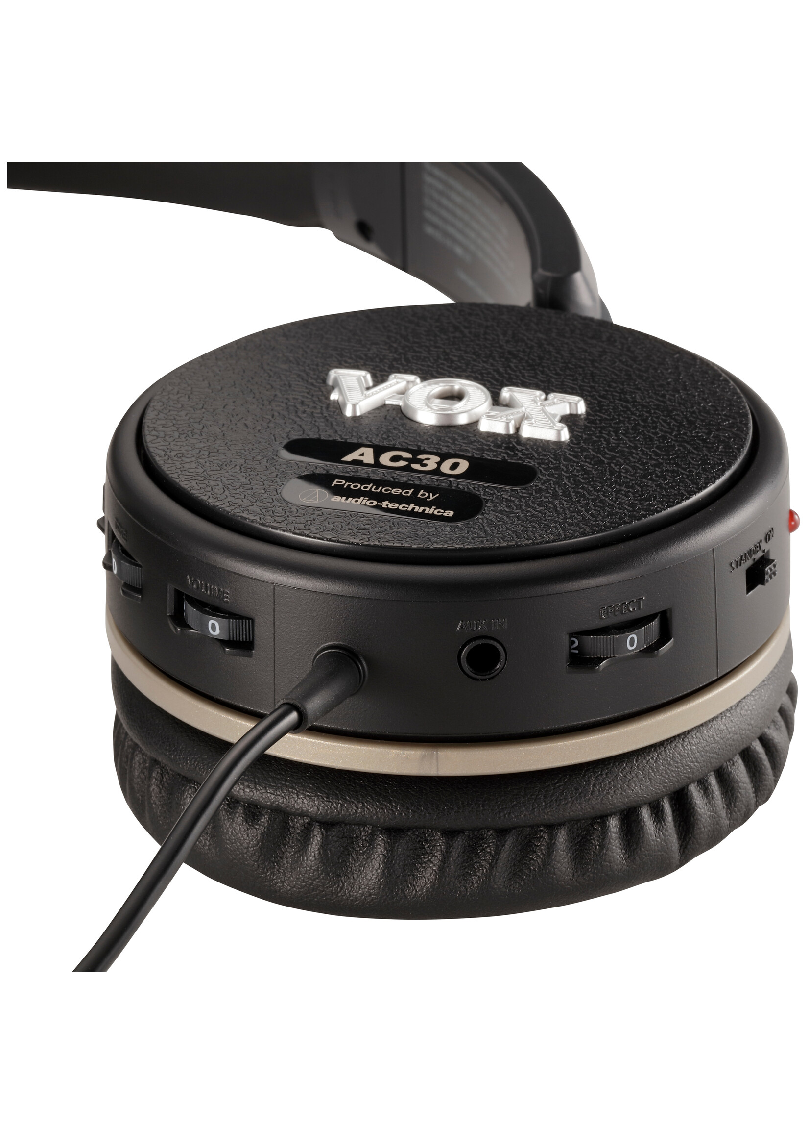 Vox Vox AC30 Hoofdtelefoon Gitaarversterker | Produced by Audio Technica | Met Specter Sleutelhanger | Gitaar spelen zonder versterker