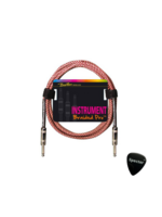 boston Boston Braided Pro Gitaarkabel - 6 Meter - Met Specter Plectrum