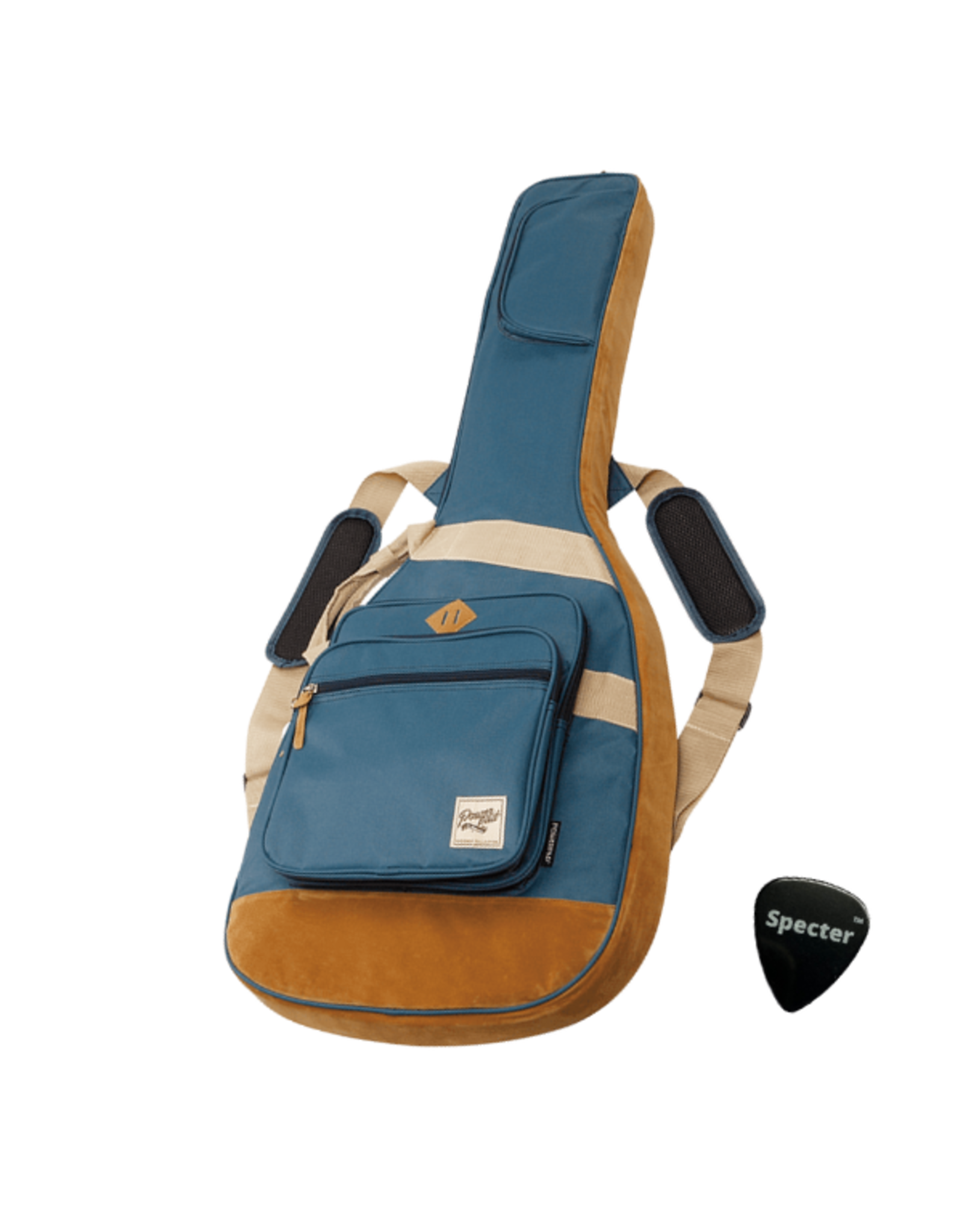 Ibanez Ibanez Powerpad Gigbag | Elektrische Gitaar Tas | Deep Blue | Met Specter Plectrum | Gitaarhoes