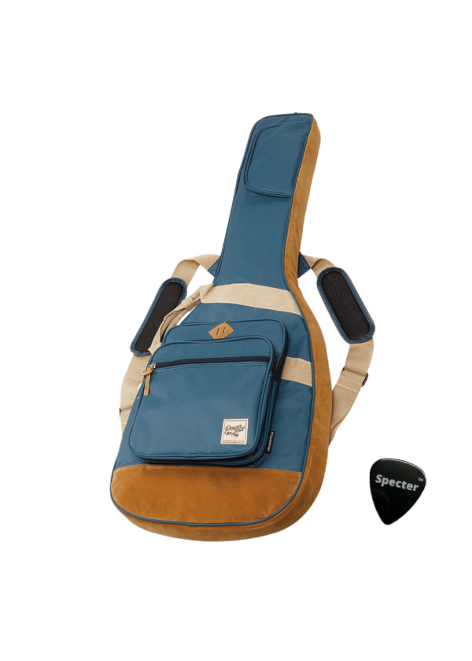 Ibanez Ibanez Powerpad Gigbag | Elektrische Gitaar Tas | Deep Blue | Met Specter Plectrum | Gitaarhoes