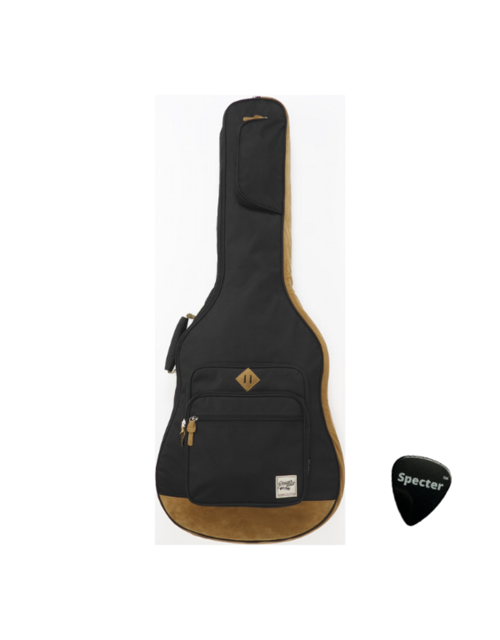 Ibanez Ibanez Powerpad Gigbag | Akoestische Gitaar Tas | Black| Met Specter Plectrum | Gitaarhoes -