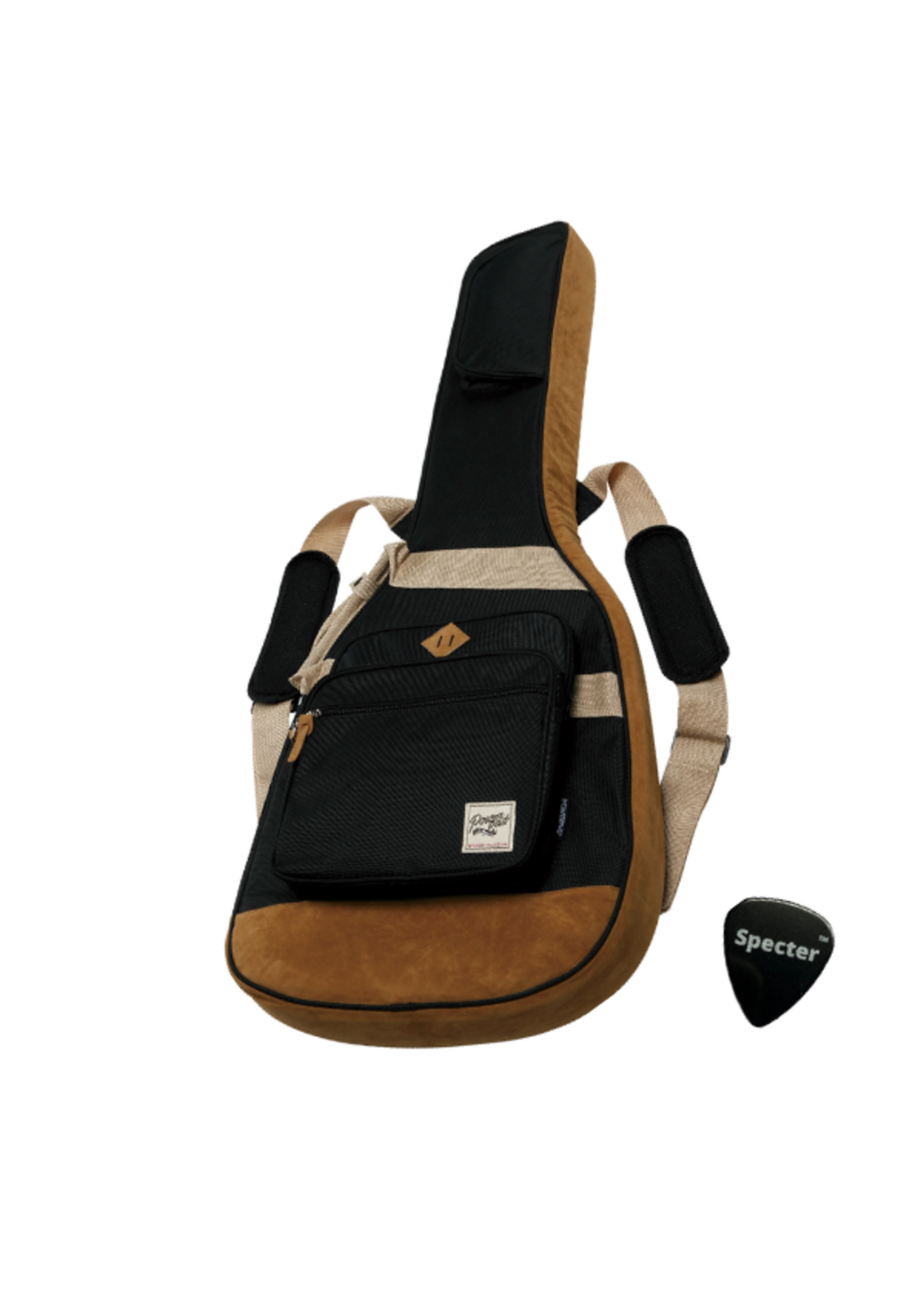 Ibanez Ibanez Powerpad Gigbag | Elektrische Gitaar Tas | Black| Met Specter Plectrum | Gitaarhoes