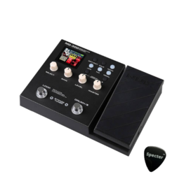 NUX NUX MG-300 Multi-Effects Gitaar Multi Effect Pedaal - Versterker Modelling - Looper - Drum Machine - Met Specter Plectrum